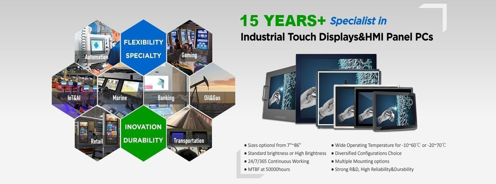 kwaliteit Industriële LCD Monitor fabriek