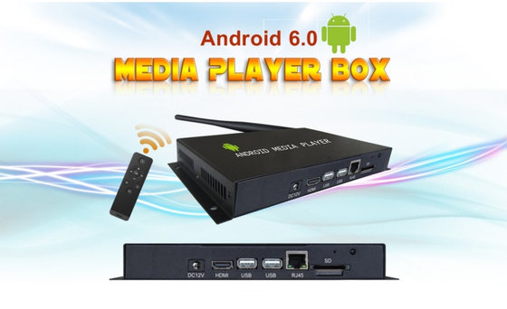 All-Aluminum Mini Box Computer Android Media Player Box For Digital Signage