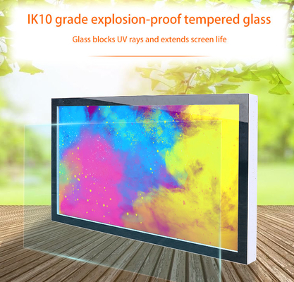 65 Inch Wall Mounted LCD Display Full IP65 Outdoor All Weatherproof