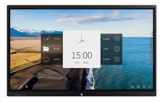 65'' Industriële Robuuste 65-inch Smart Multi-Touch AIO PC Aluminium 400 cd/㎡