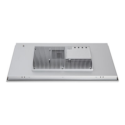 27" panel mount industrial HMI panel PC pure flat surface embedded touch computer