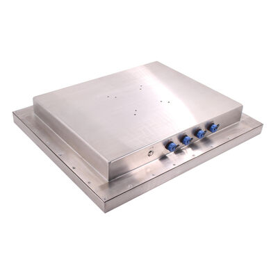 17" Optical Bonding Full IP66 Stainless Steel Rugged Panel PC Waterproof Dust Proof Stainless Steel AIO