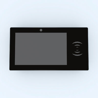 10.1 inch Touch Panel PC featuring multi capacitive touch screen and built in RFID NFC reader for interactive kiosk and attendance machine solutions