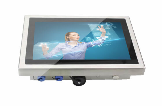 17" Optical Bonding Full IP66/IP67 Stainless Steel Rugged Panel PC Waterproof Dust Proof Stainless Steel AIO